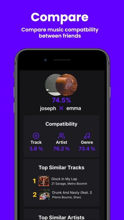 MuSync - Music Compatibility