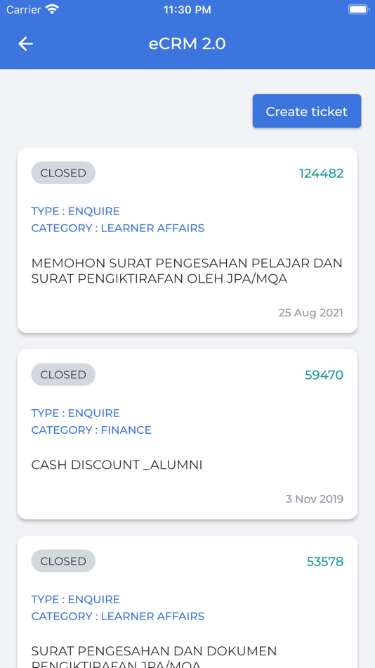 #9. myOUMApp (iOS) 由: Mohamad Zahili Bin