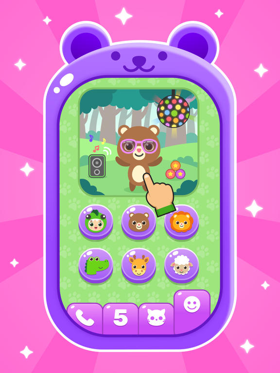 Baby Phone Game for Toddlers iPad screenshot 5 - Education app