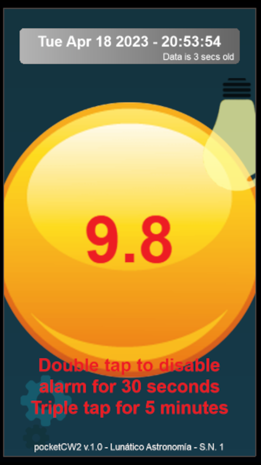 #1. Pocket CloudWatcher 2 (iOS) 由: Lunatico Astronomia S. L.