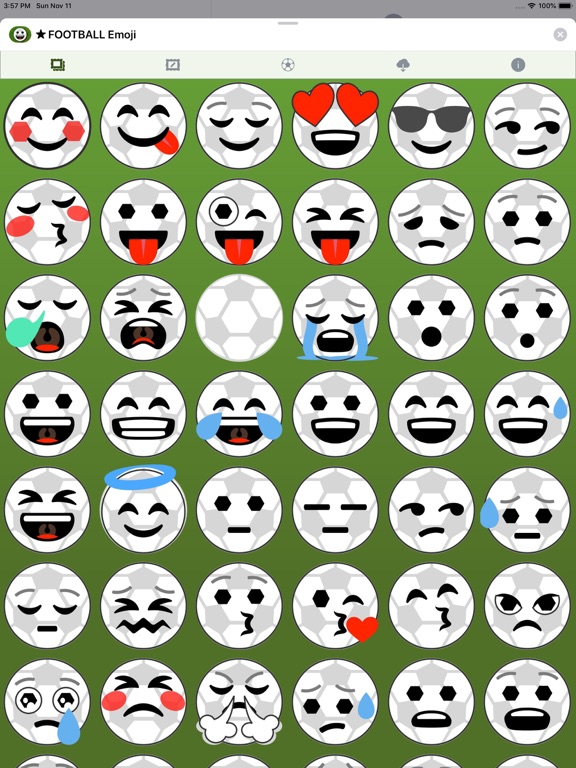 Screenshot #5 pour Football Emoji • Stickers