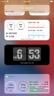 cpu-x dasher z battery life iphone screenshot 2