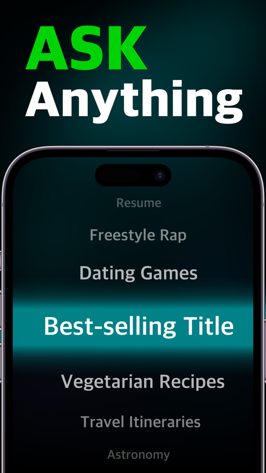 #2. Zane - AI ChatBot (iOS) 由: Liang Su
