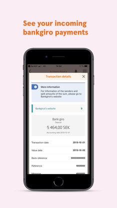 Swedbank företag screenshot 2