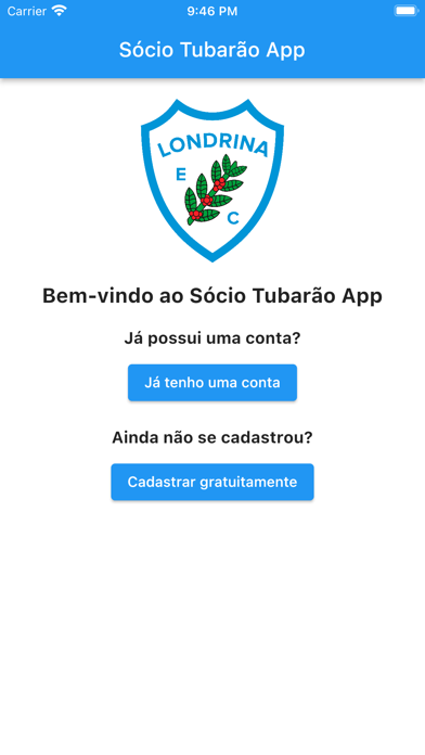 Sócio Tubarão App Screenshot