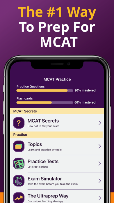 MCAT Practice Test 2024 Screenshot