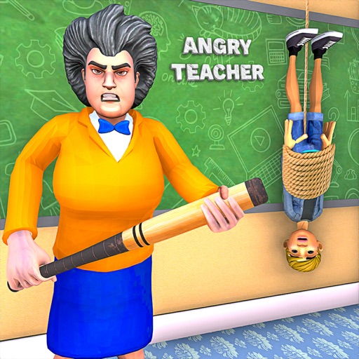 Scary Spooky 3D Evil Teacher Icon