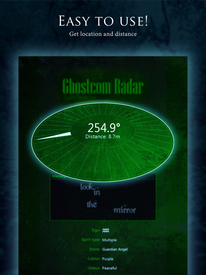 Ghostcom Radar Spooky Messages