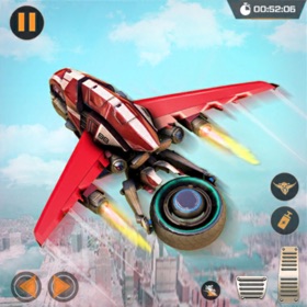 螢幕擷取畫面 (7) Flying Bike Game: Racing Game