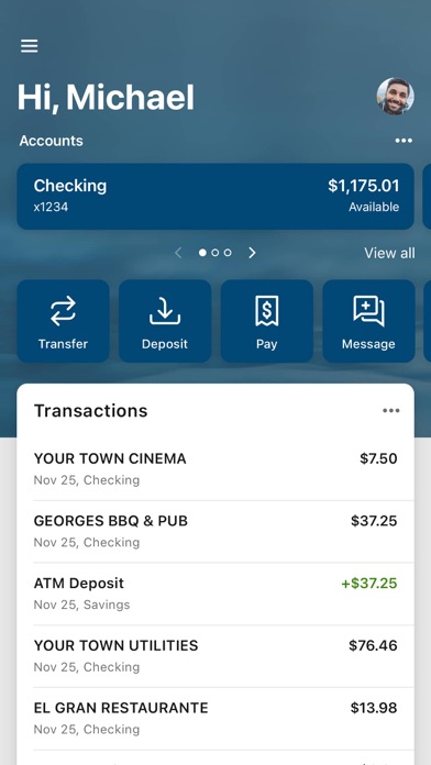 First National Bank of Osakis Screenshot