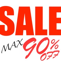 タイムセール検索 Max 90% OFF !