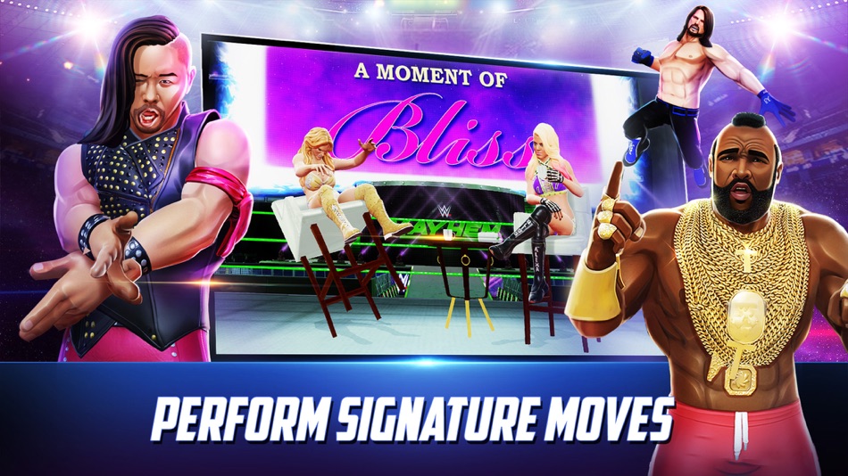 #2. WWE Mayhem (iOS) 来自: Reliance Games