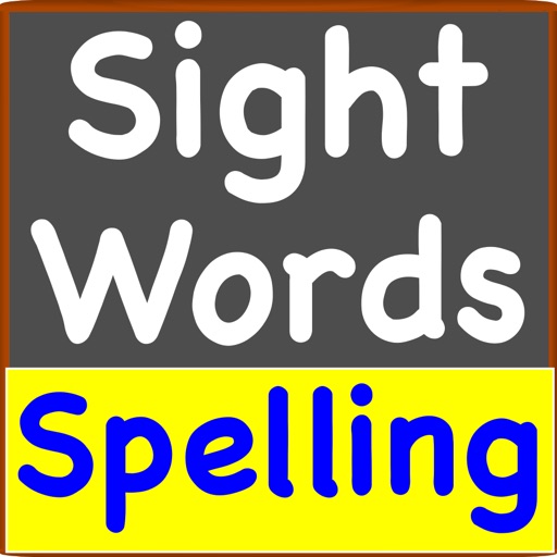 Sight Words Spelling iOS App