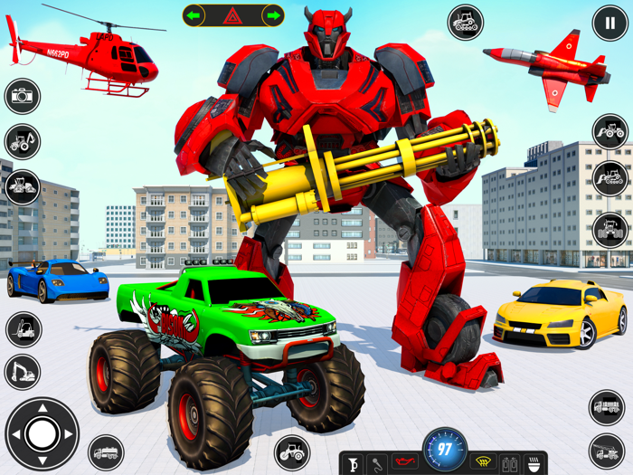 Super Robot Transform Games 3D
