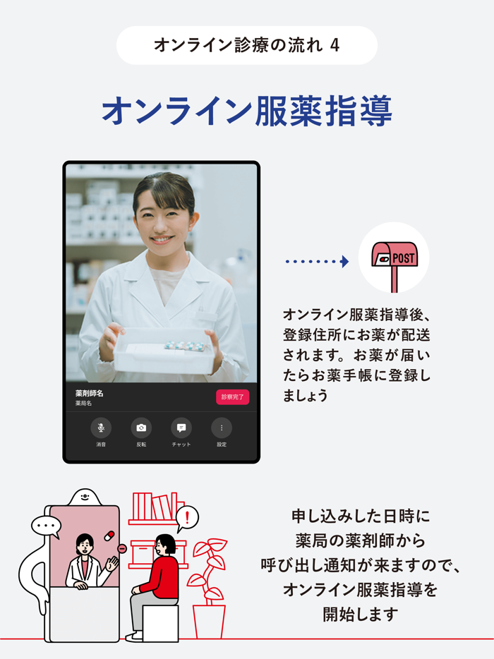CLINICSクリニクス　オンライン診療・服薬指導アプリ
