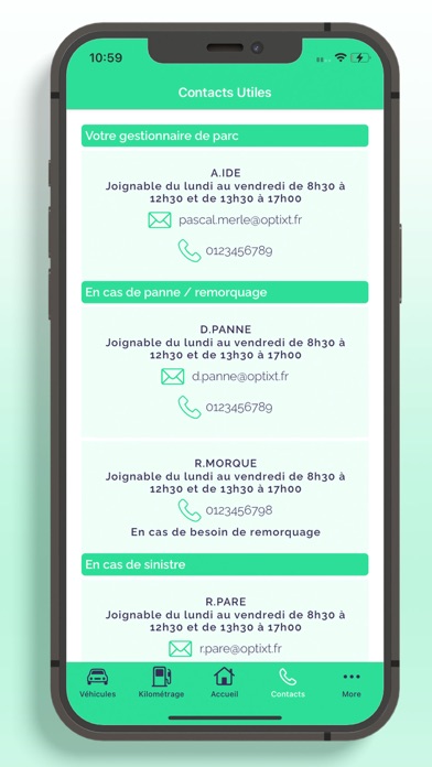 Mobiflotte Screenshot