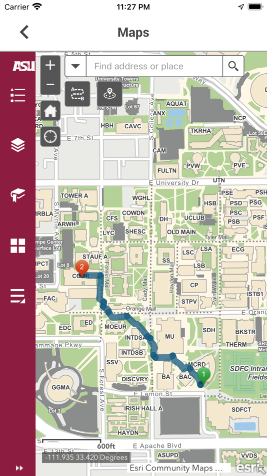 #2. Arizona State University (iOS) 由: Arizona State University