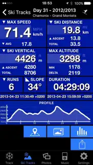 ski tracks lite iphone screenshot 3