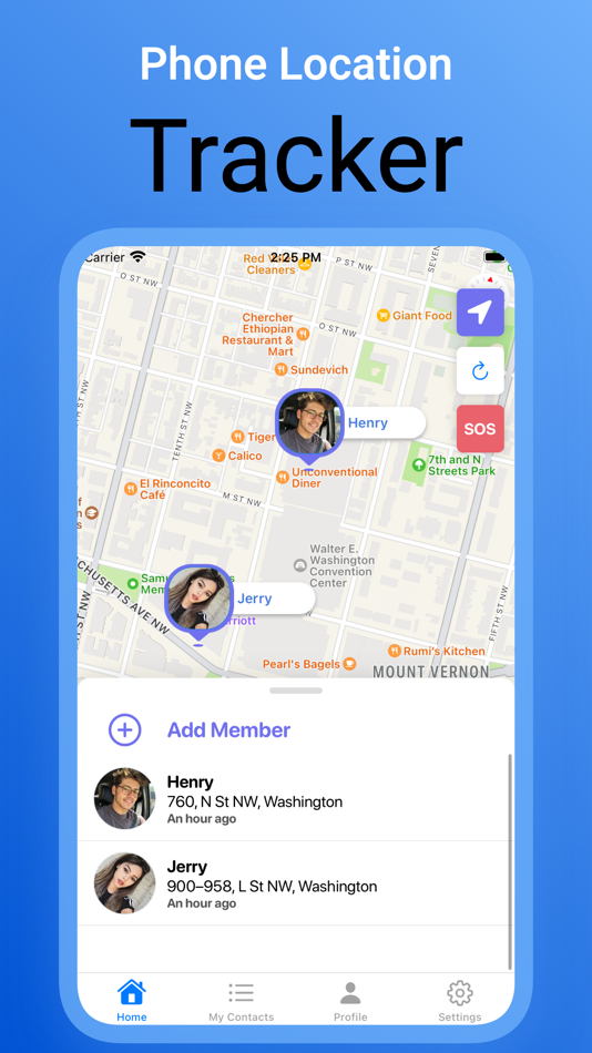#1. Phone Location Tracker (iOS) Podle: Muljibhai Vaishnav