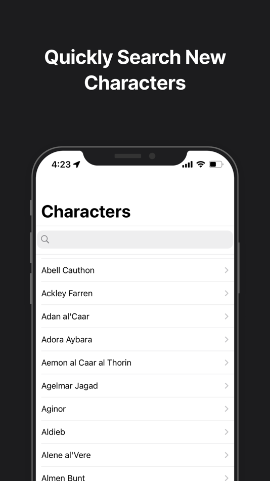 #3. Wheel of Time Reader (iOS) By: Joseph Furlott