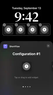 shortflow: lockscreen shortcut iphone screenshot 2