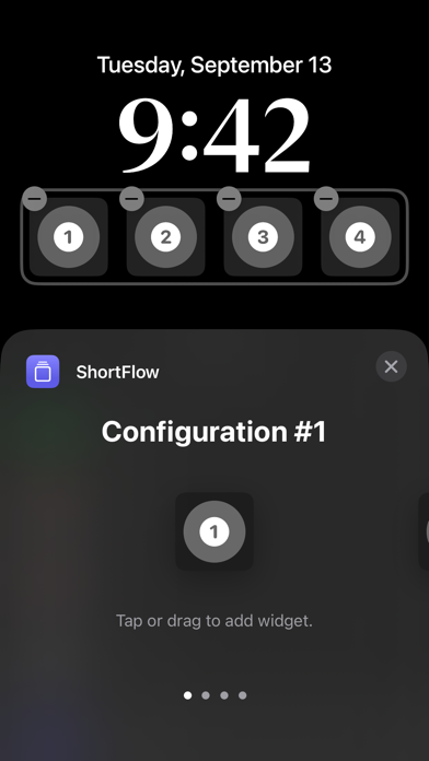 ShortFlow: ロック画面のウィジェットのおすすめ画像2