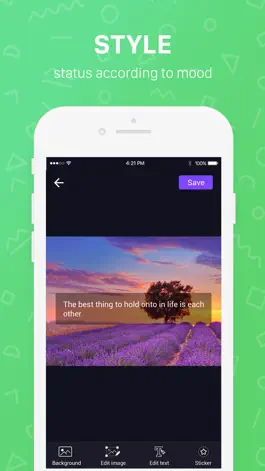 Game screenshot StatusMaker- Add text on photo apk