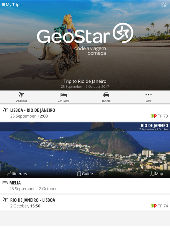 Screenshot #6 pour GeoStar Trip - My itinerary