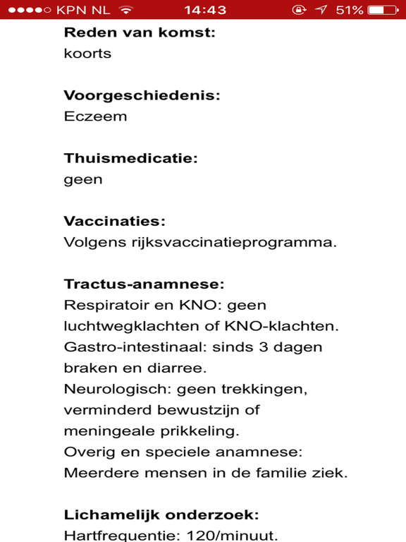 SEH-status iPad screenshot