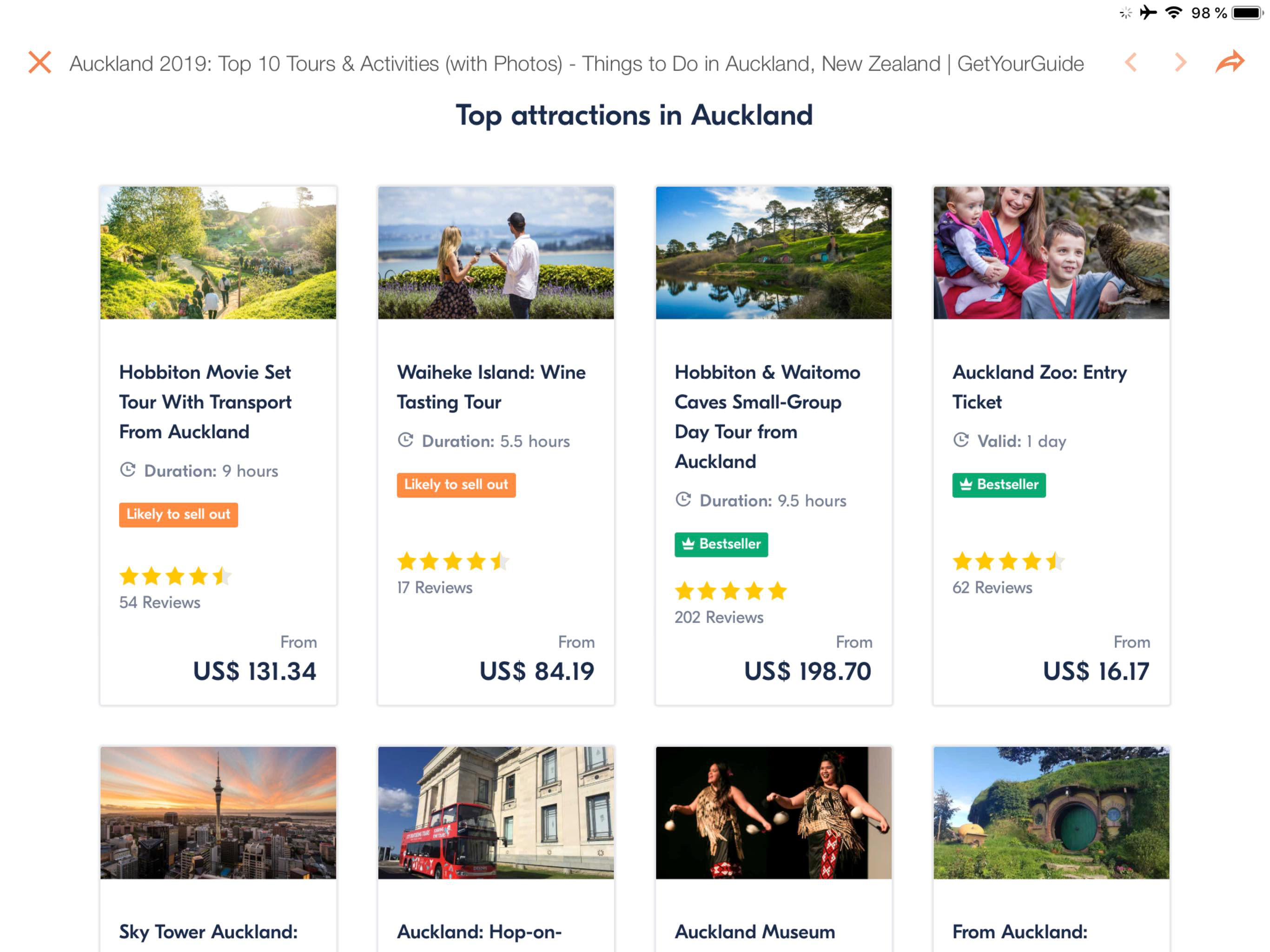 Auckland Travel Guide screenshot 12