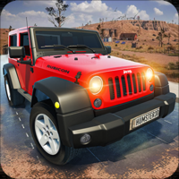 Offroad Jeep Driving and Parking