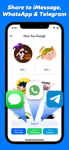 Game screenshot Sticker Maker for iMessage apk