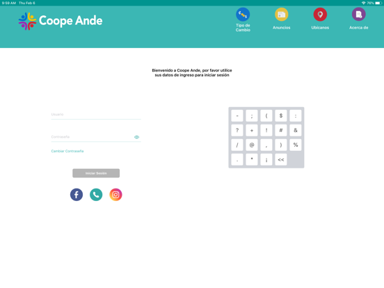 Screenshot #5 pour Coope Ande Móvil