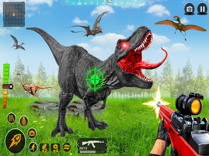 Wild Dino HunterShooting Game
