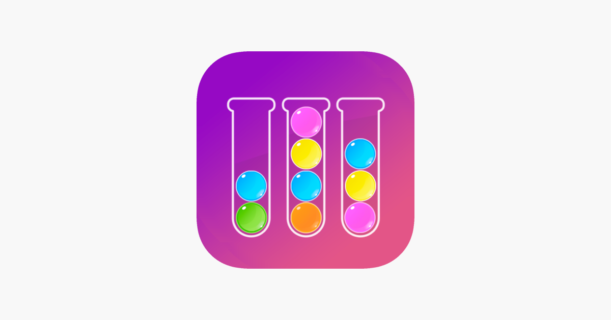 فرز الكرة - لعبة ألغاز الألوان على App Store