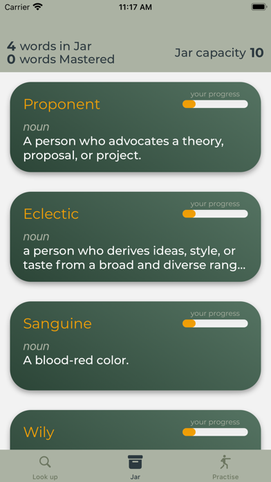 Word Jar - Vocabulary Screenshot