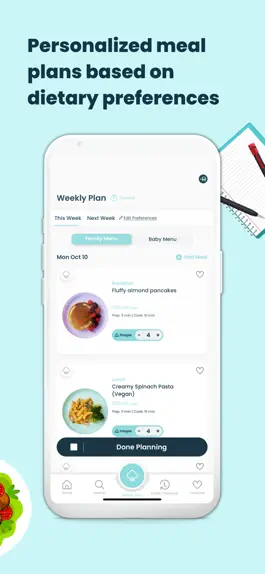 Game screenshot Little Lunches - Meal Planning apk