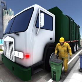 City Garbage Dump Truck Sim