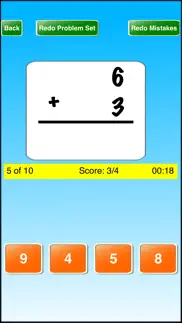 ace math flash cards school iphone screenshot 2