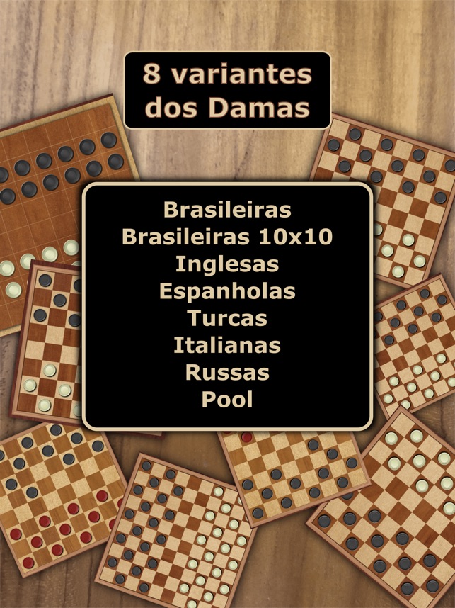 Damas Brasileiras - Brazilian Draughts na App Store