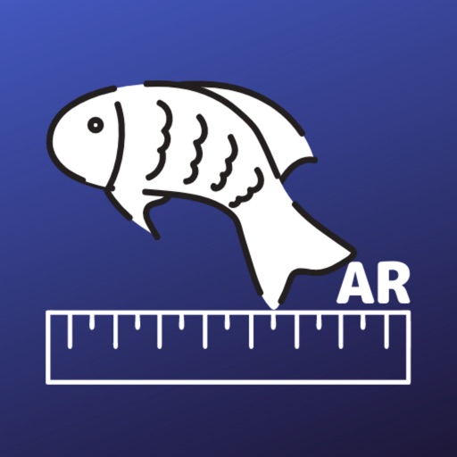 AR Fishing Measure, fish ruler