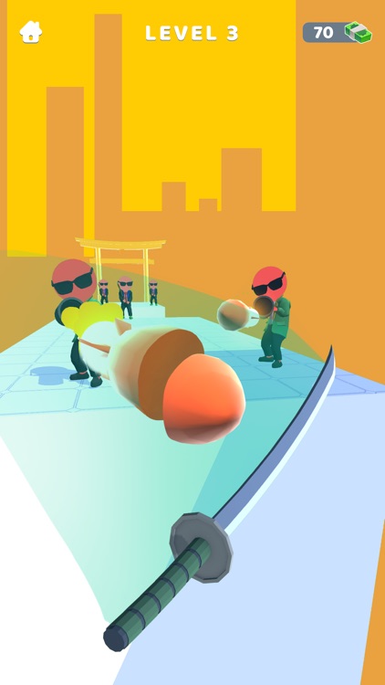 Sword Play! Ninja Slice Runner screenshot-3