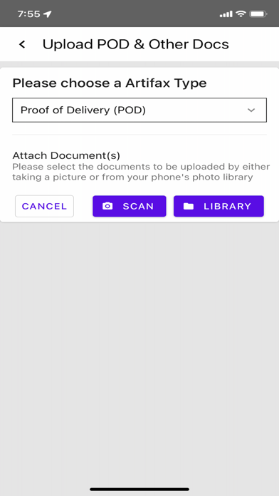 My Truckin' Mobile App Screenshot
