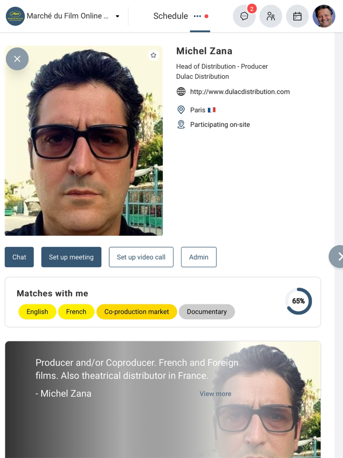 Marché du Film Online