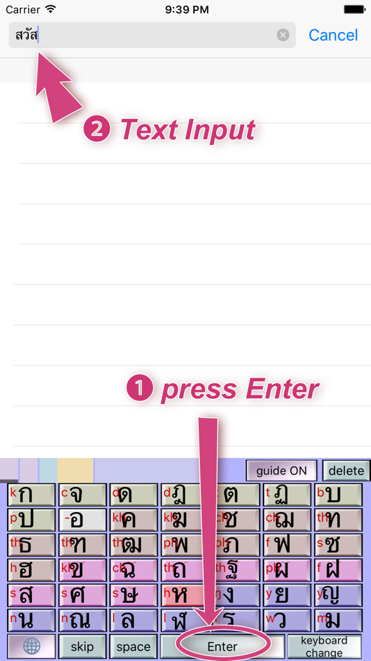 #3. Thai Language Keyboard (iOS) 由: ritsuro
