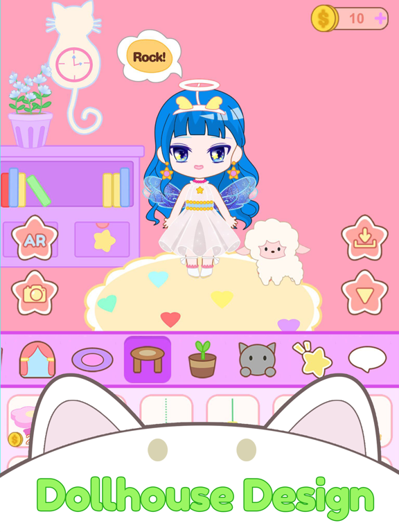 Anime Fashion Doll Maker AR iPad screenshot 5 - Entertainment app