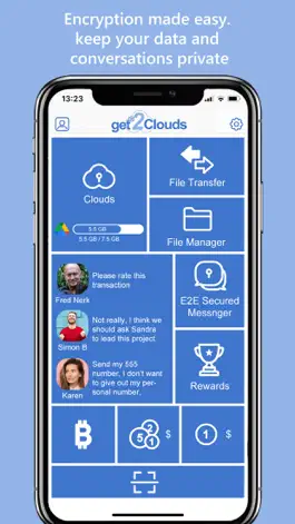 Game screenshot get2Clouds - The Privacy App mod apk