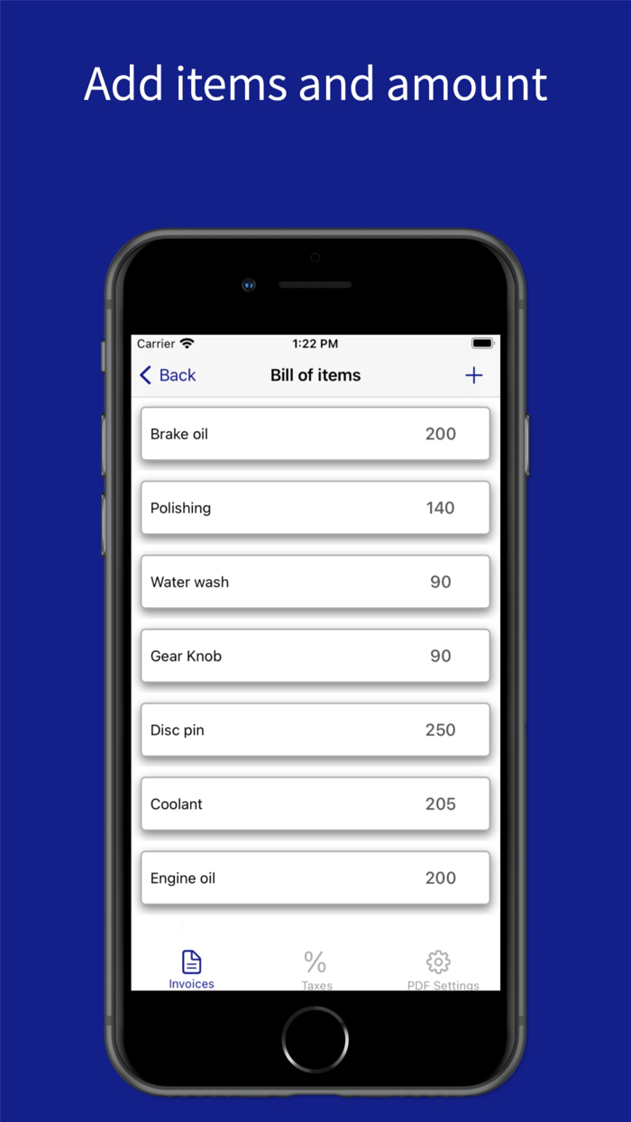 Invoice and Bills in MS Excel