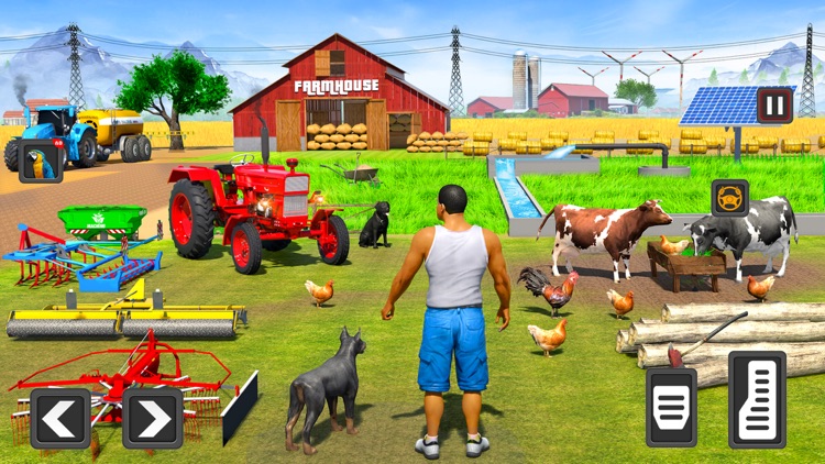 Tractor Farming Crop Harvester screenshot-4