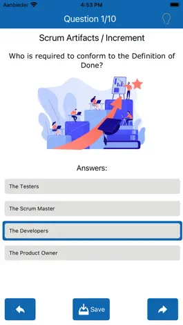 Game screenshot Scrum Practice Test mod apk